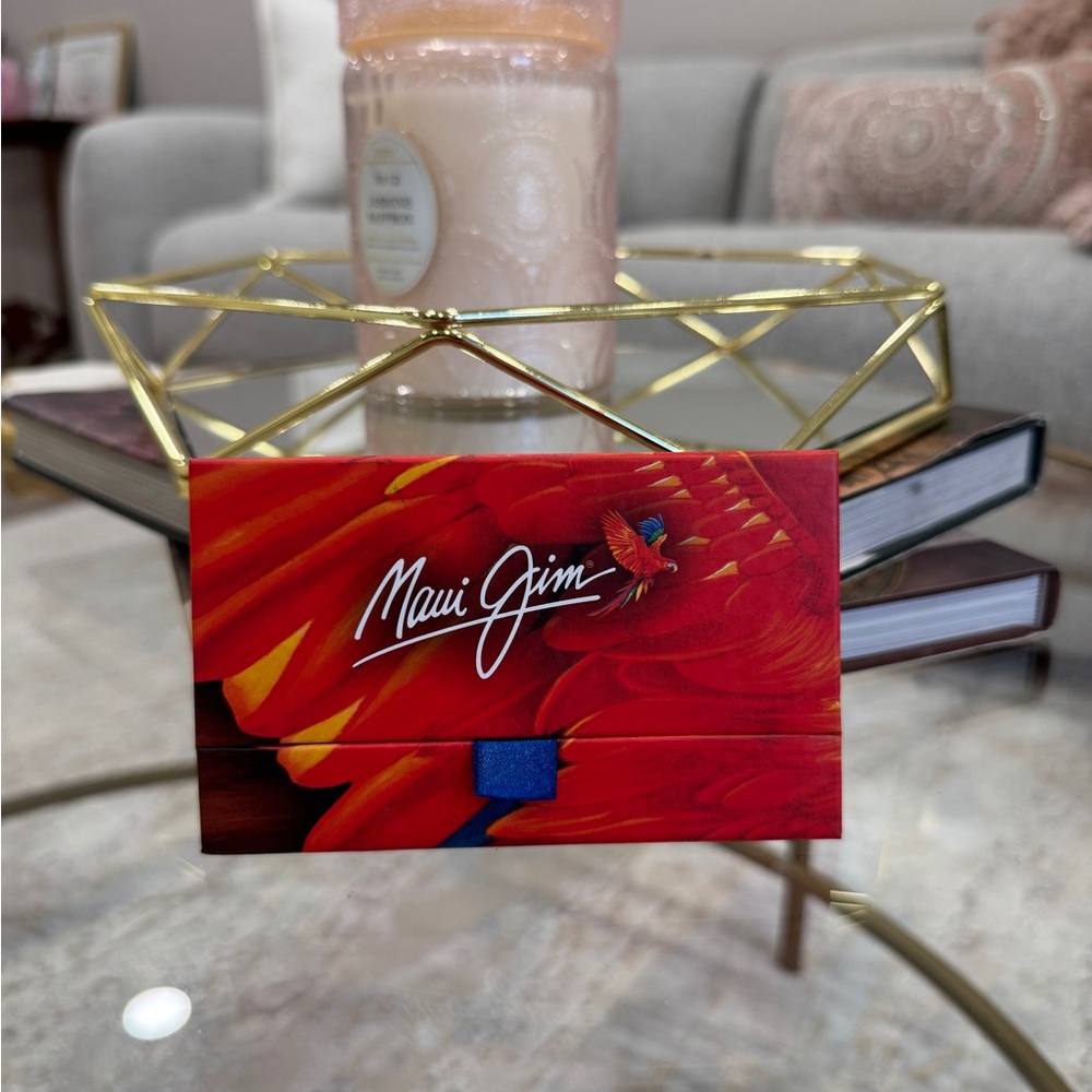 Maui Jim Red and Blue Sunglasses